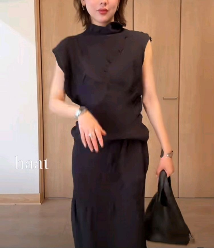 이세이미야케 하트 쿄지지미 탑,플리츠플리즈 이미지