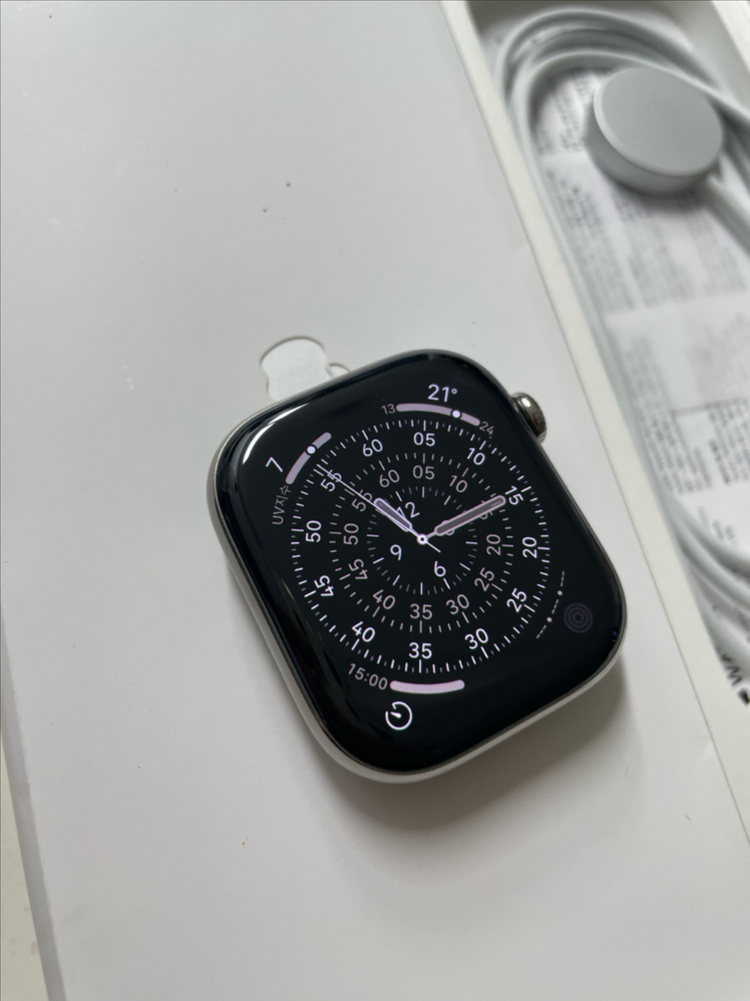 애플워치10티타늄 46mm 내추럴 애플케어+ 27.4 이미지
