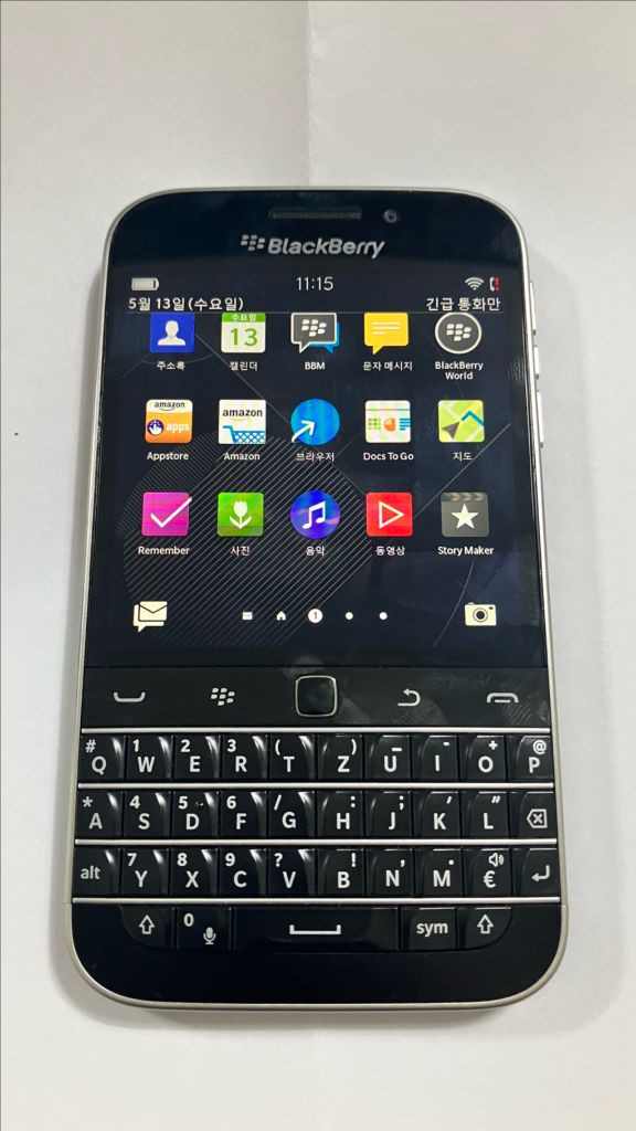 블랙베리 클래식 q20 100-1 16gb 이미지