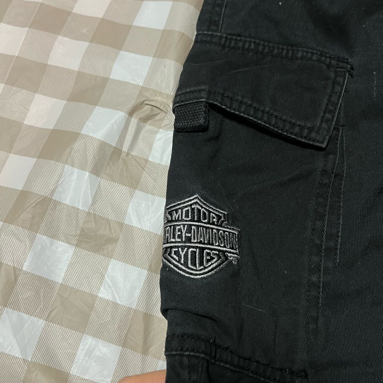 할리데이비슨 카고 반바지 28 빈티지 면 코튼 팬츠 이미지