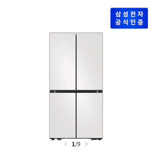 삼성 Bespoke AI 하이브리드 냉장고 4도어 901L (UV탈취) RM70F91R1A 이미지