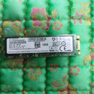 삼성전자 120GB NVMe SSD입니다모델명은 MZ-N6E120BW이며, M.2 2280 규격 전주시 이미지
