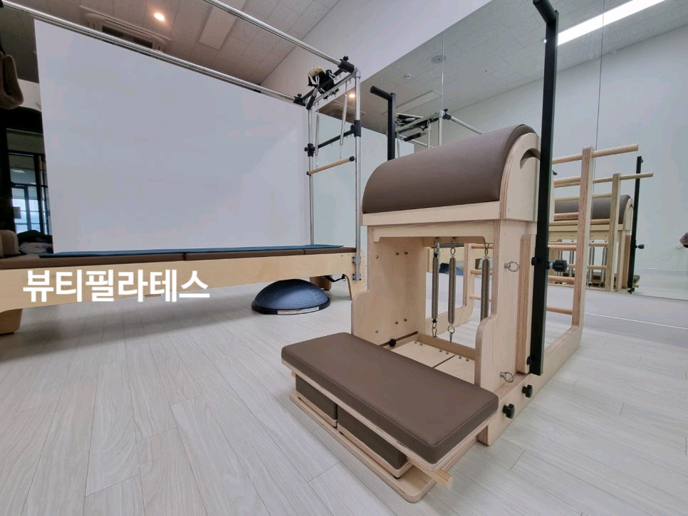 콤비(체어+바렐) 뷰티 필라테스 기구 이미지