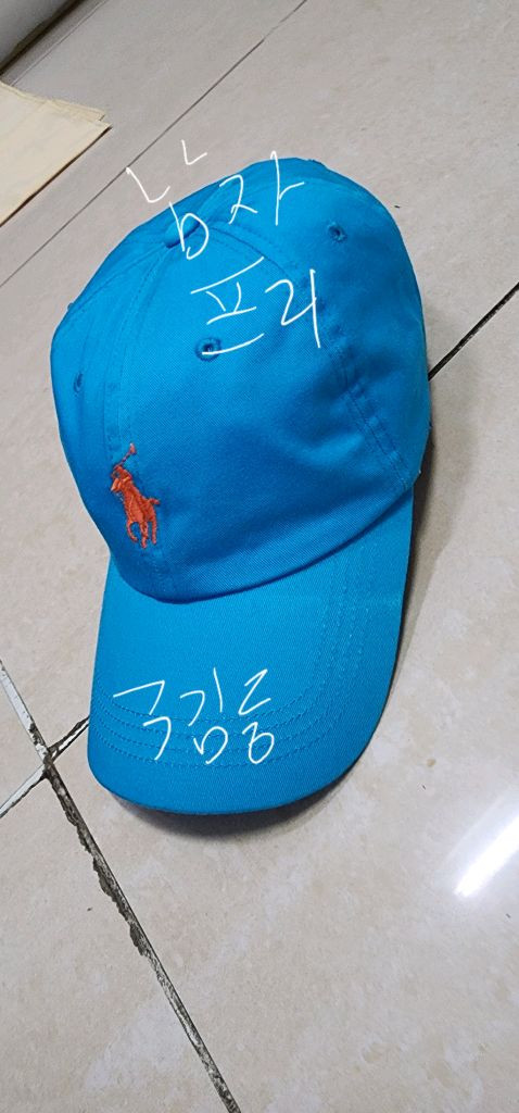 폴로랄프로렌 가죽스트랩 모자 이미지