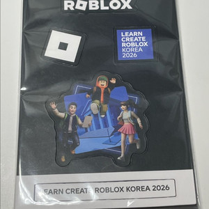 로블록스 마그넷(엽서크기),현대 백화점 팝업/로블록스 자석 이미지