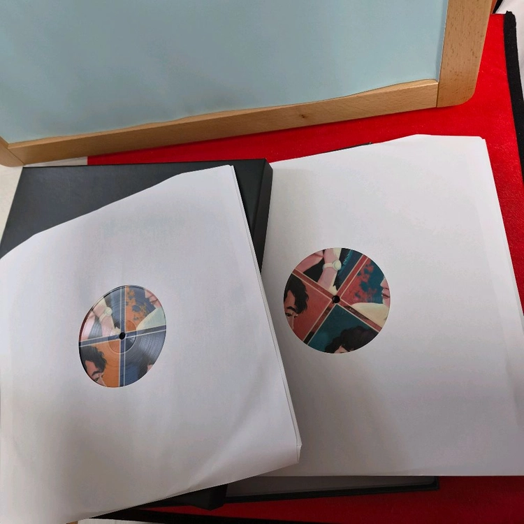 트리뷰트 들국화 LP 파트1, 파트2 박스반 미사용 세트일괄 이미지