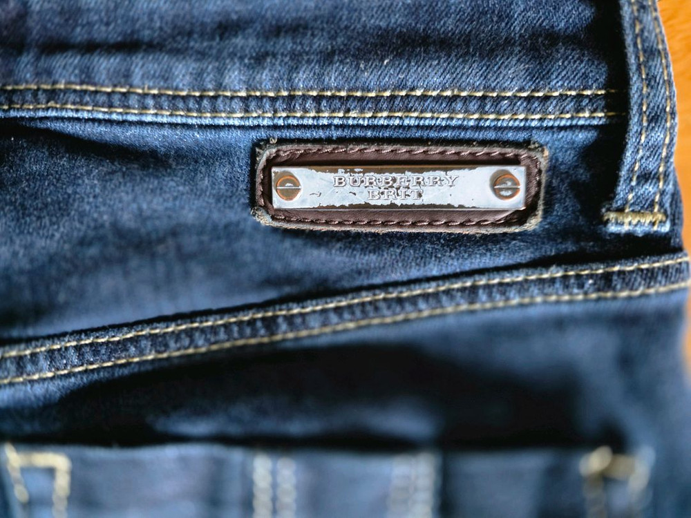 [정품] BURBERRY BRIT 라인의 데님 팬츠 이미지
