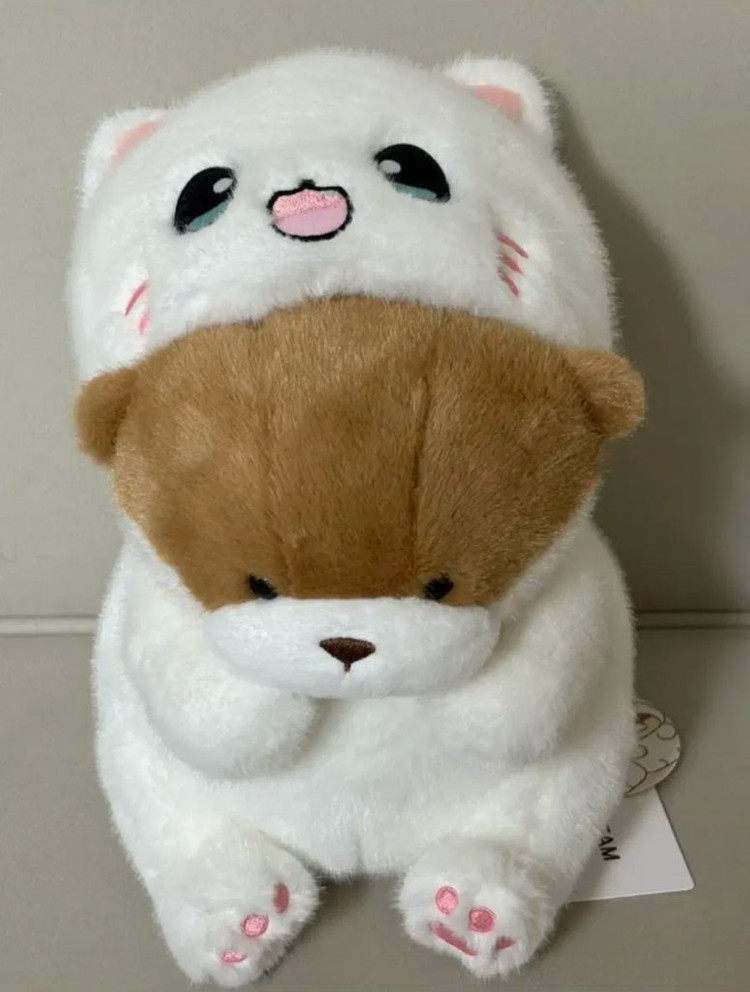 코네코짱 우소우소짱 중형인형(다크브라운, 브라운) 새상품 이미지