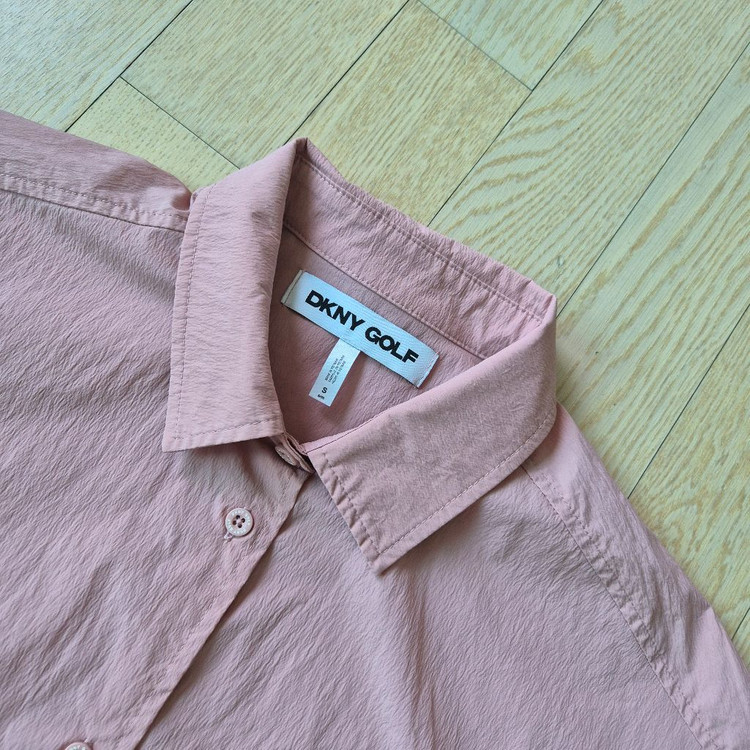DKNY 골프 여성 반팔 우븐 셔츠 자켓 S 이미지