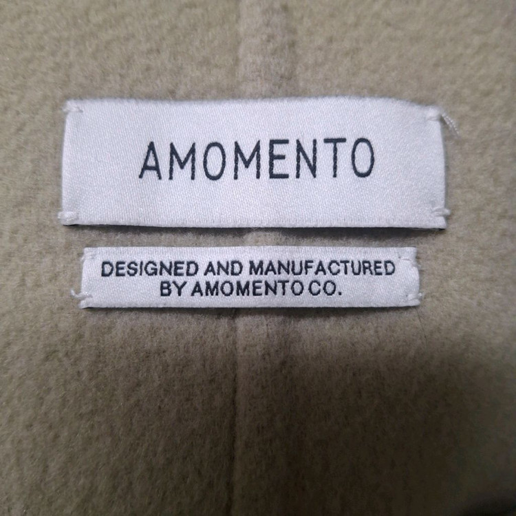 [OS] 아모멘토 핸드메이드 롱 코트 차정원 코트 올리브 amomento 이미지