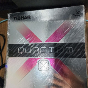 (새상품) 티바 퀀텀X 탁구러버 팝니다 이미지