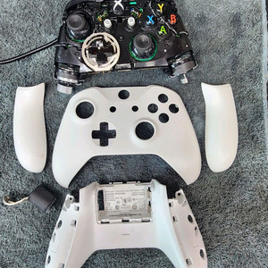 XBOX ONE 3세대 유선 개조 패드 화이트 & PC용 (대량 보유 / 단자 보강) 이미지
