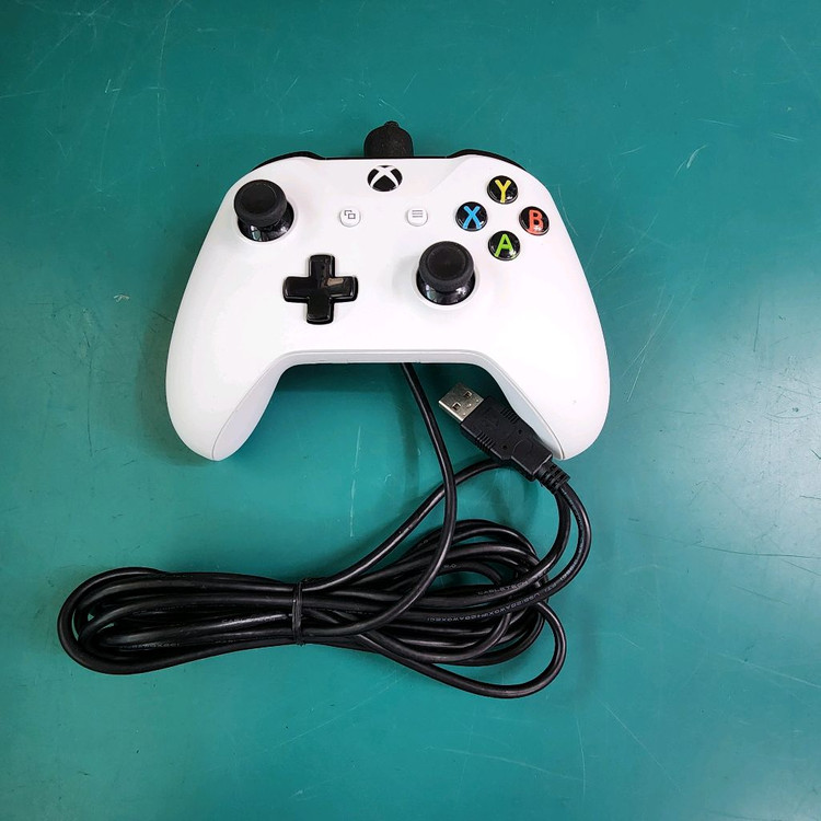 XBOX ONE 3세대 유선 개조 패드 화이트 & PC용 (대량 보유 / 단자 보강) 이미지