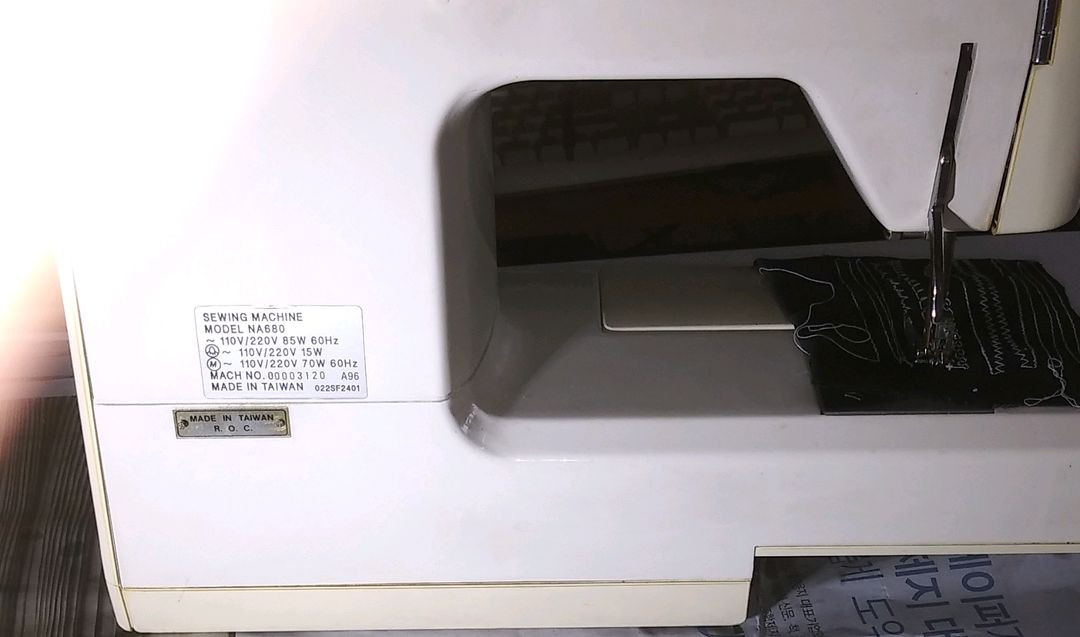 RICCAR na680 미싱 이미지