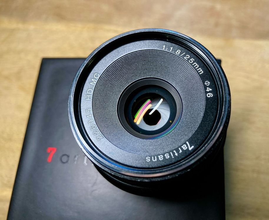 7artisans 25mm F1.8 렌즈 FX 마운트 판매해요 이미지