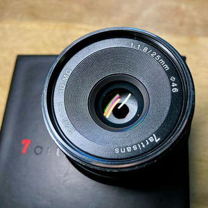 7artisans 25mm F1.8 렌즈 FX 마운트 판매해요 이미지