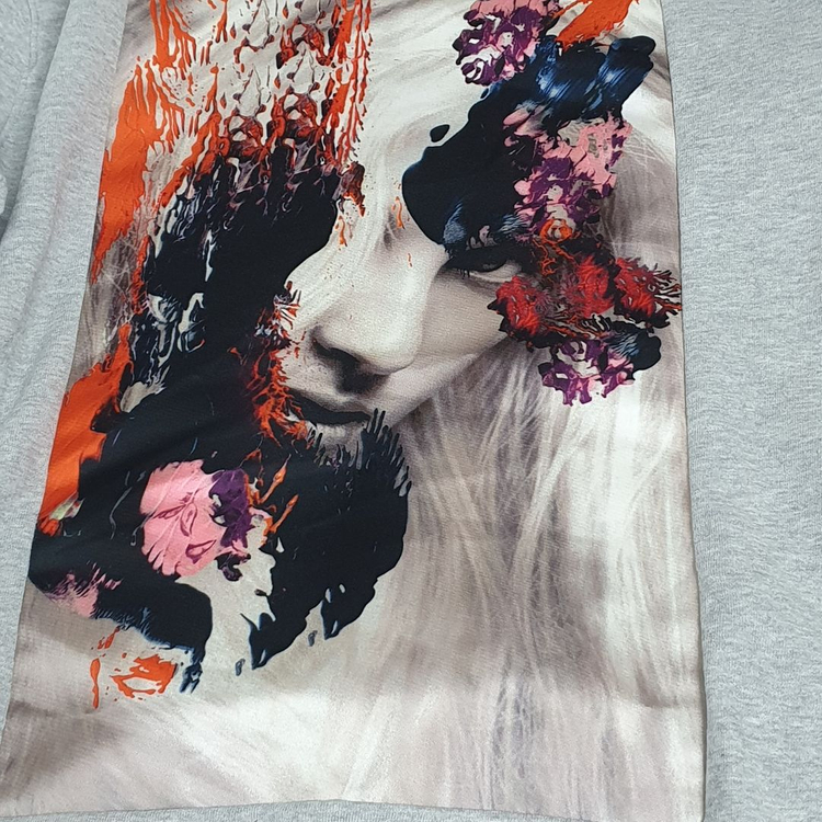 엠에스지엠 MSGM 프린팅 맨투맨 그레이(XS) 이미지