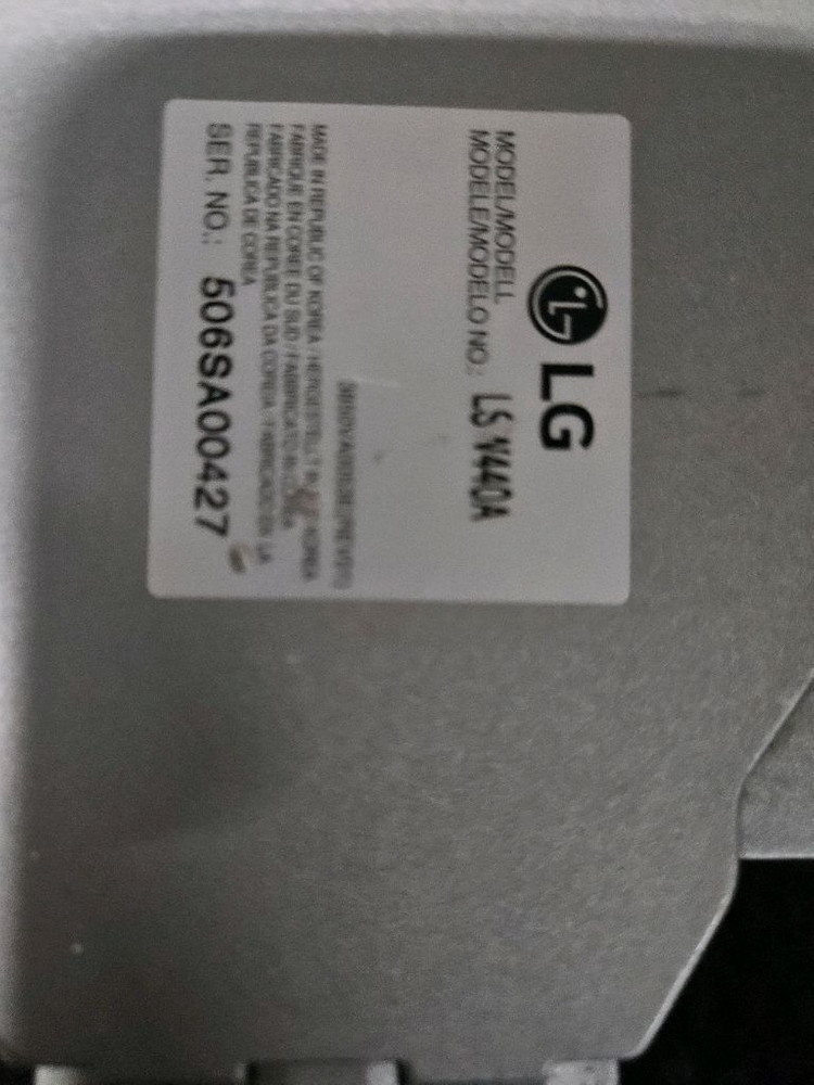 LG LSW440A 벽걸이 TV 브라켓 이미지