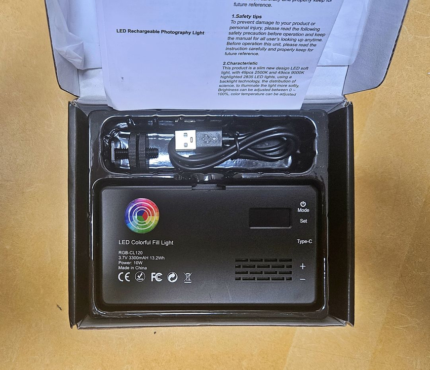 LED 휴대용조명 RGB-CL120 필라이트 이미지