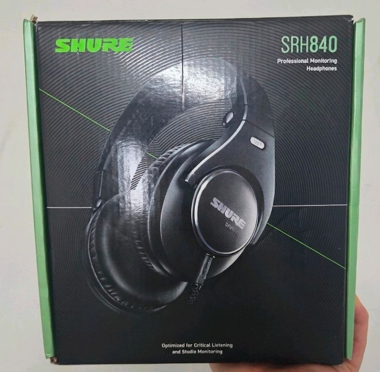 Shure SRH840 / 슈어 SRH840 모니터링 헤드폰 이미지