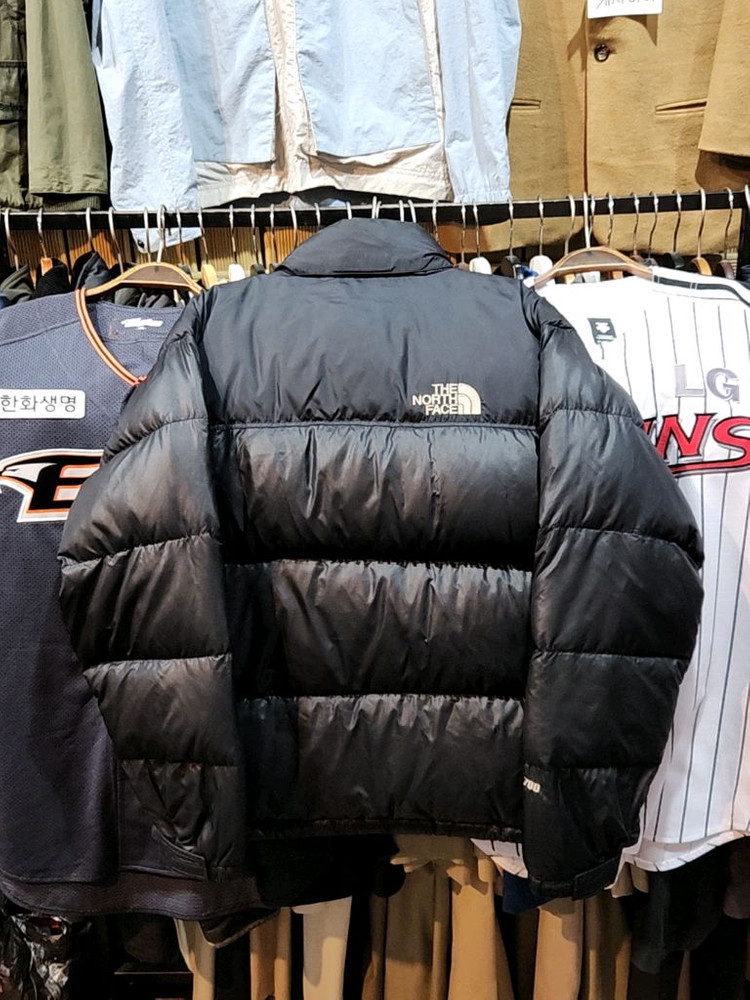 (XL) 노스페이스 눕시패딩 점퍼 블랙 700 거위털 다운자켓 이미지