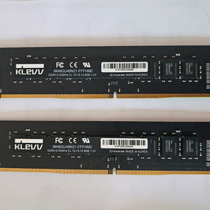 KLEVV ddr4 2133p 8gb ram 2개 일괄 이미지