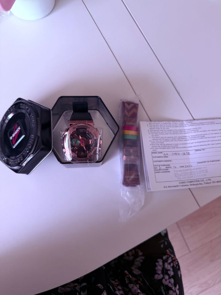 카시오 지샥 Casio G-SHOCK x CLOT GM-110RH-1A 이미지