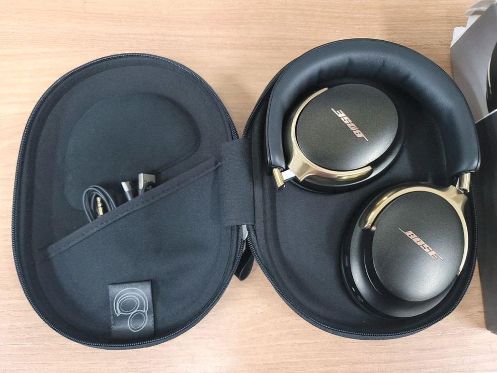 BOSE 보스 QC 울트라 무선 헤드폰 2세대 골드 블랙 국내 정품 이미지