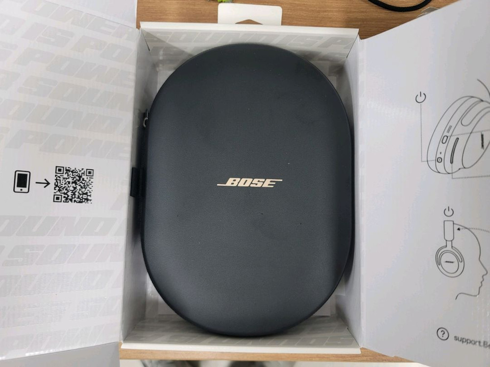BOSE 보스 QC 울트라 무선 헤드폰 2세대 골드 블랙 국내 정품 이미지