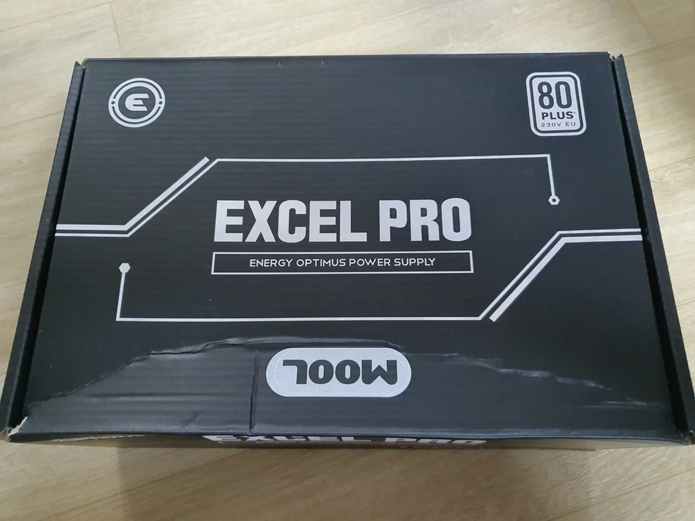 [단순개봉] 에너지옵티머스 EXCEL PRO 700W 80PLUS스탠다드 230V EU 파워 판매 이미지