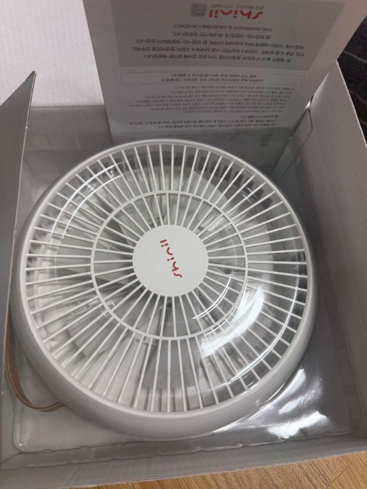신일 선풍기 접이식 폴딩팬 휴대용 새상품 이미지