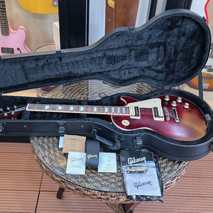 깁슨 트레디셔널 프로V 새틴 와인레드 일렉기타 Gibson Traditional Pro-V 이미지