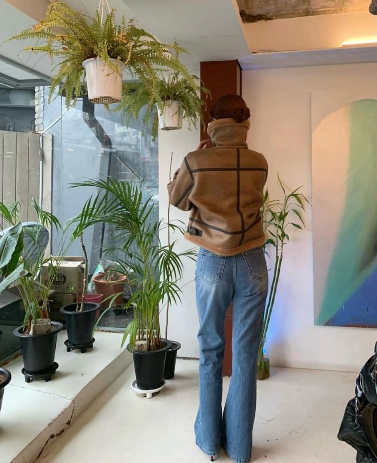 (새상품)포스터 부츠컷 데님 이미지