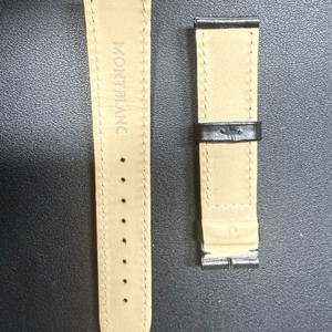 몽블랑 정품 가죽 시계줄 여성용17mm 이미지