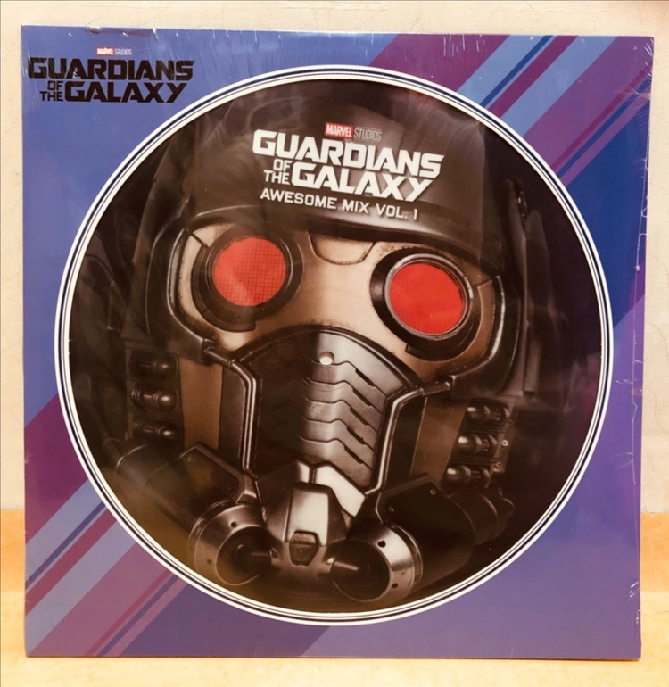 LP ; OST - guardians of galaxy 가디언즈 오브 갤럭시 엘피 음반 2장 픽쳐디스크 영화 음악 이미지