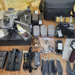 DJI드론 매빅2프로 플라이모어폴라프로고프로장착셋짐벌대차량충전 이미지