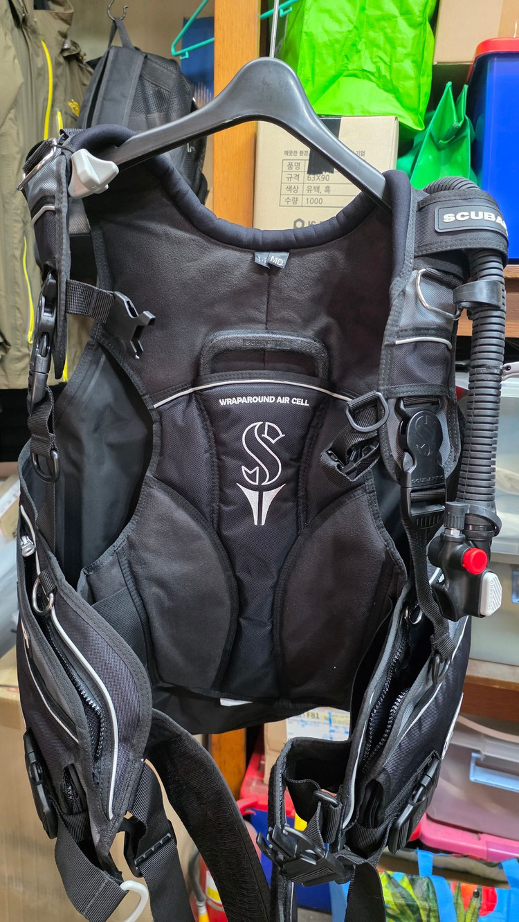 스쿠바프로 부력조절기 bcd glideX +대형 스쿠버케리어 이미지