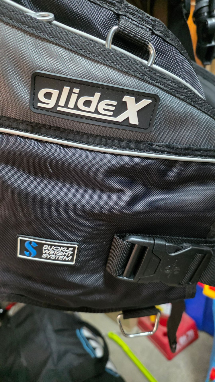 스쿠바프로 부력조절기 bcd glideX +대형 스쿠버케리어 이미지
