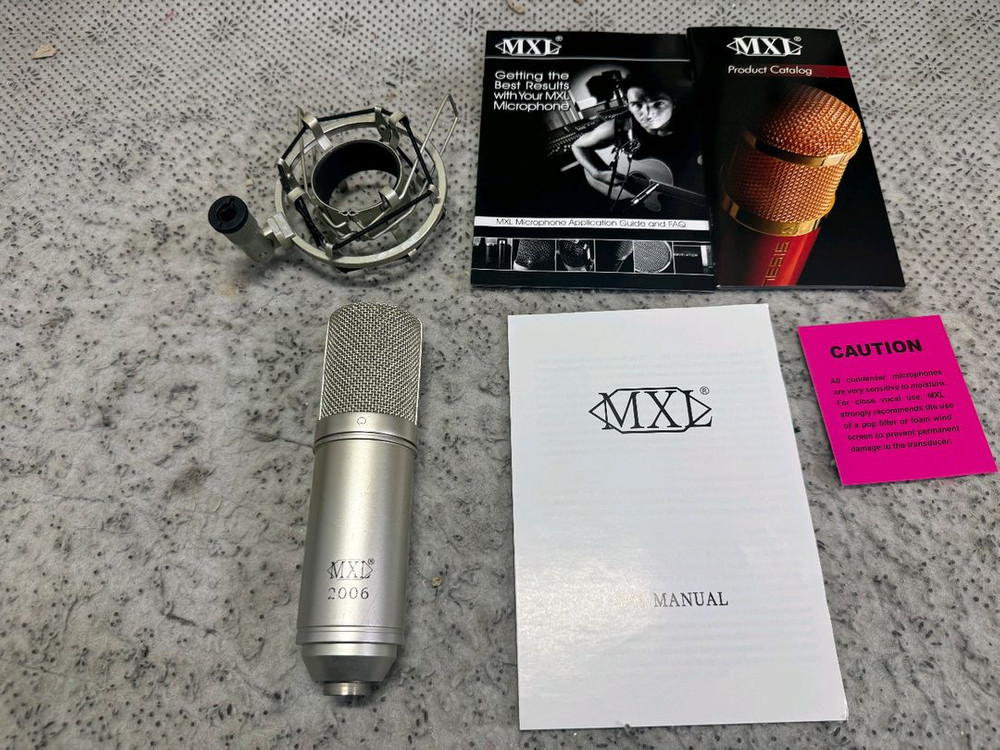 MXL 2006 콘덴서 마이크 MXL2006 컨덴서마이크 이미지