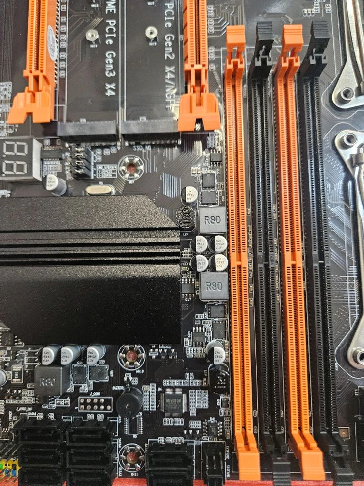 X99 듀얼 CPU 메인보드 DDR4 E5 2680 V3*2CPU 새상품 이미지