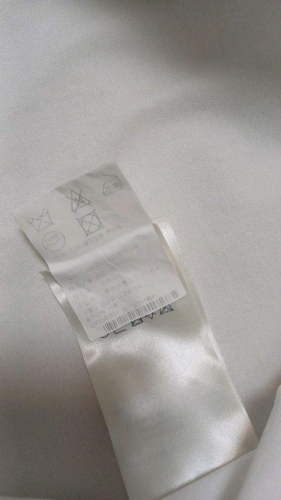 루이비통 화이트 반팔 셔츠 M(정품) 이미지