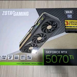 RTX 5070 Ti 그래픽카드 이미지