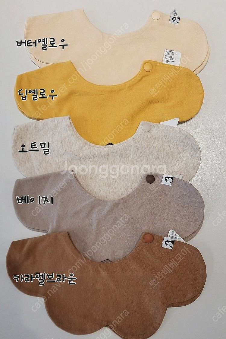 코니 턱받이 5장 1세트 이미지