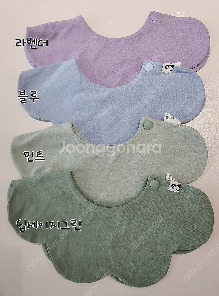 코니 턱받이 5장 1세트 이미지