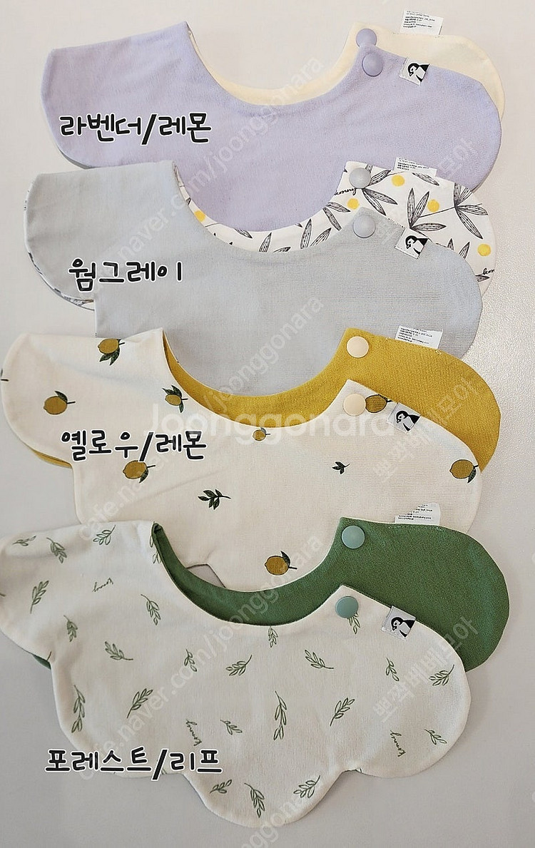 코니 턱받이 5장 1세트 이미지