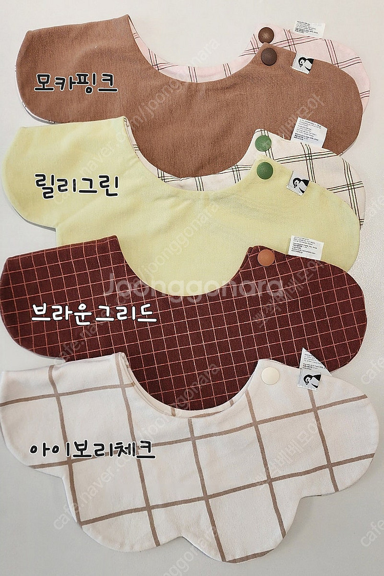 코니 턱받이 5장 1세트 이미지