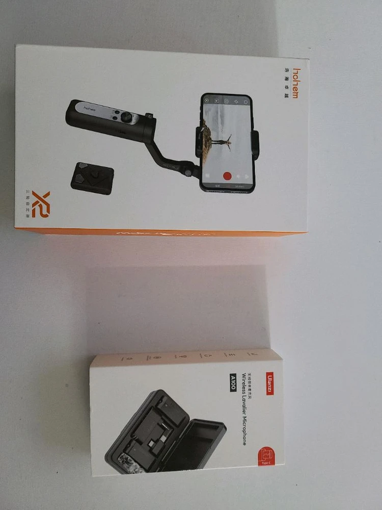 hohem isteady x2 짐벌, ulanzi a100 무선마이크 세트 (브이로그, 유튜브 방송장비,dji) 이미지