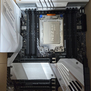 스레드리퍼 3970x + asus prime trx40 pro 세트 이미지