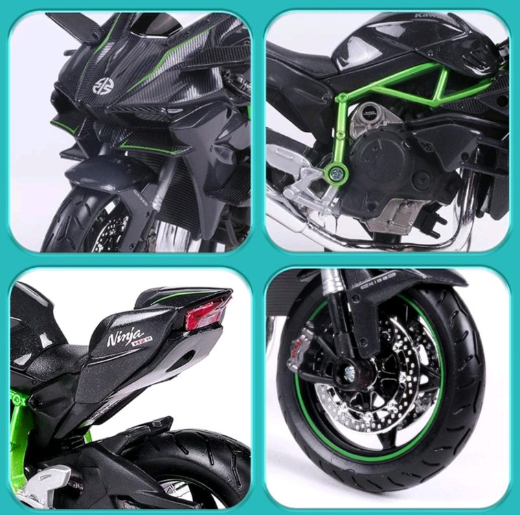 세계에서 가장 빠른 트랙 전용 양산형 바이크로 유명한 가와사키 닌자 H2R(Kawasaki Ninja H2R)키링 이미지