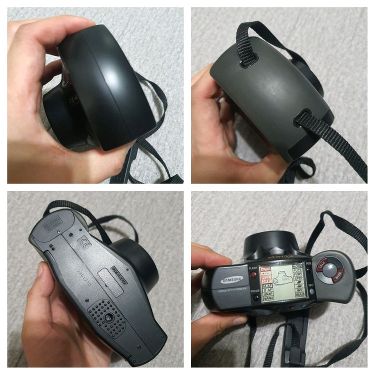 삼성 케녹스 FX-4 블랙 색상 필름 카메라 (A) 이미지